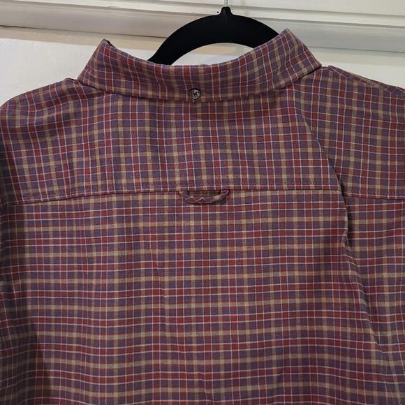 Men's Ben Sherman Navy Blazer Plaid Long Sleeve Button Down Shirt, Size L - Picture 12 of 15